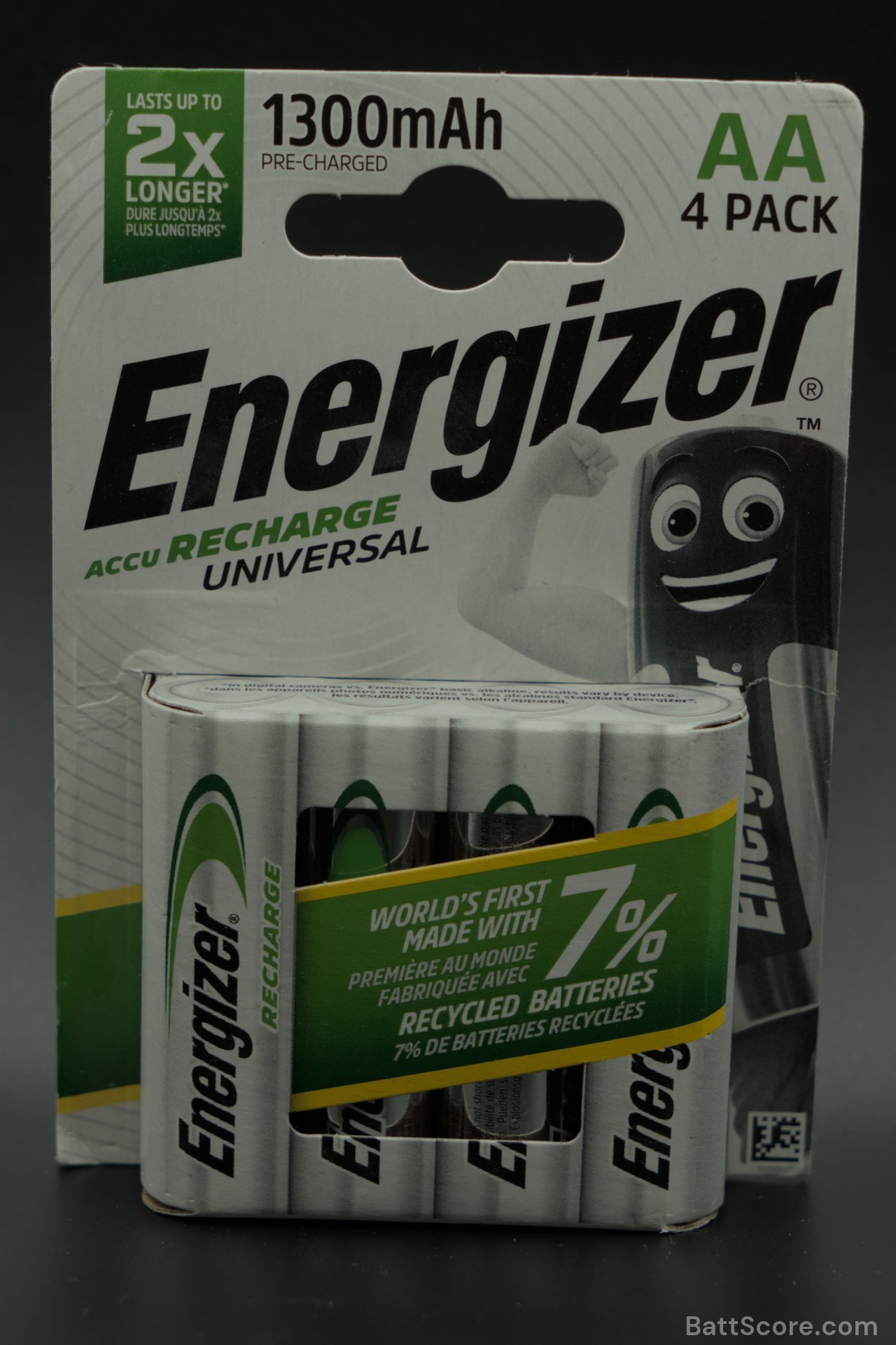Accu Recharge Universal (Energizer) AA NiMH 1300mAh