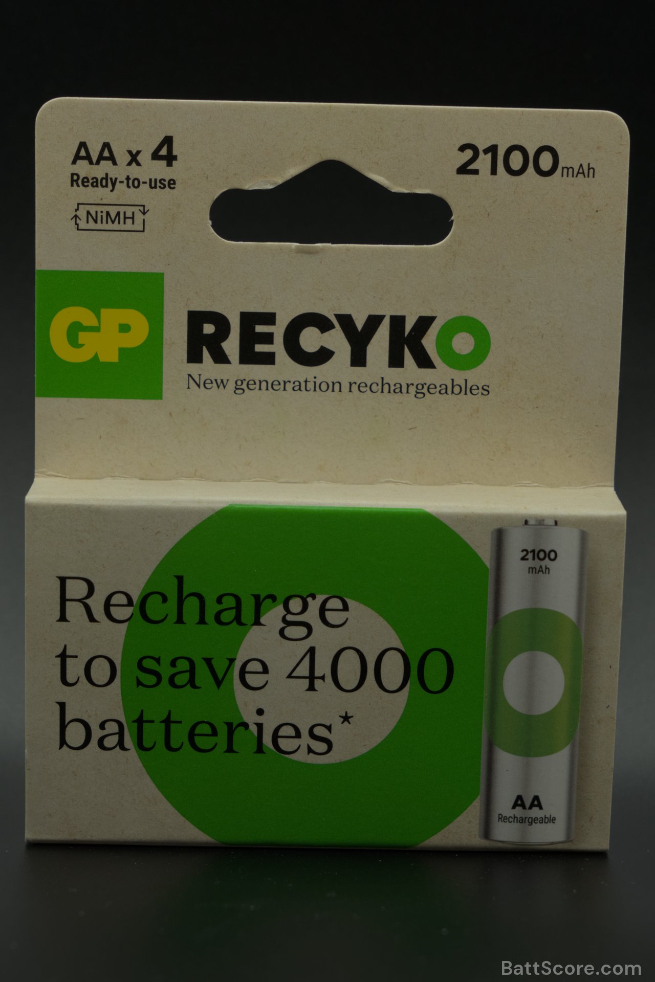 Recyko (GP) AA NiMH 2100mAh