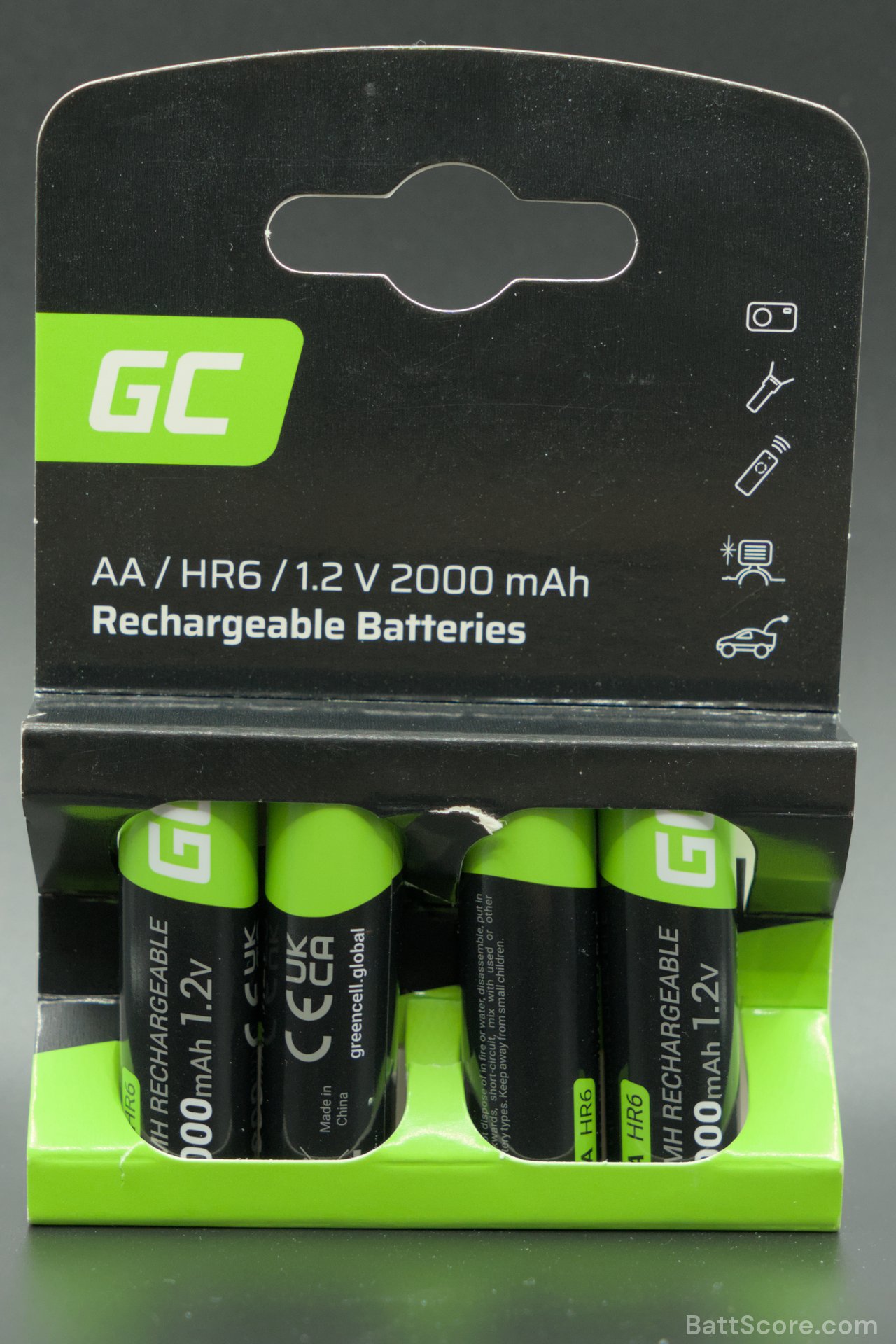 Rechargeable (GC) AA Alkaline 2000mAh