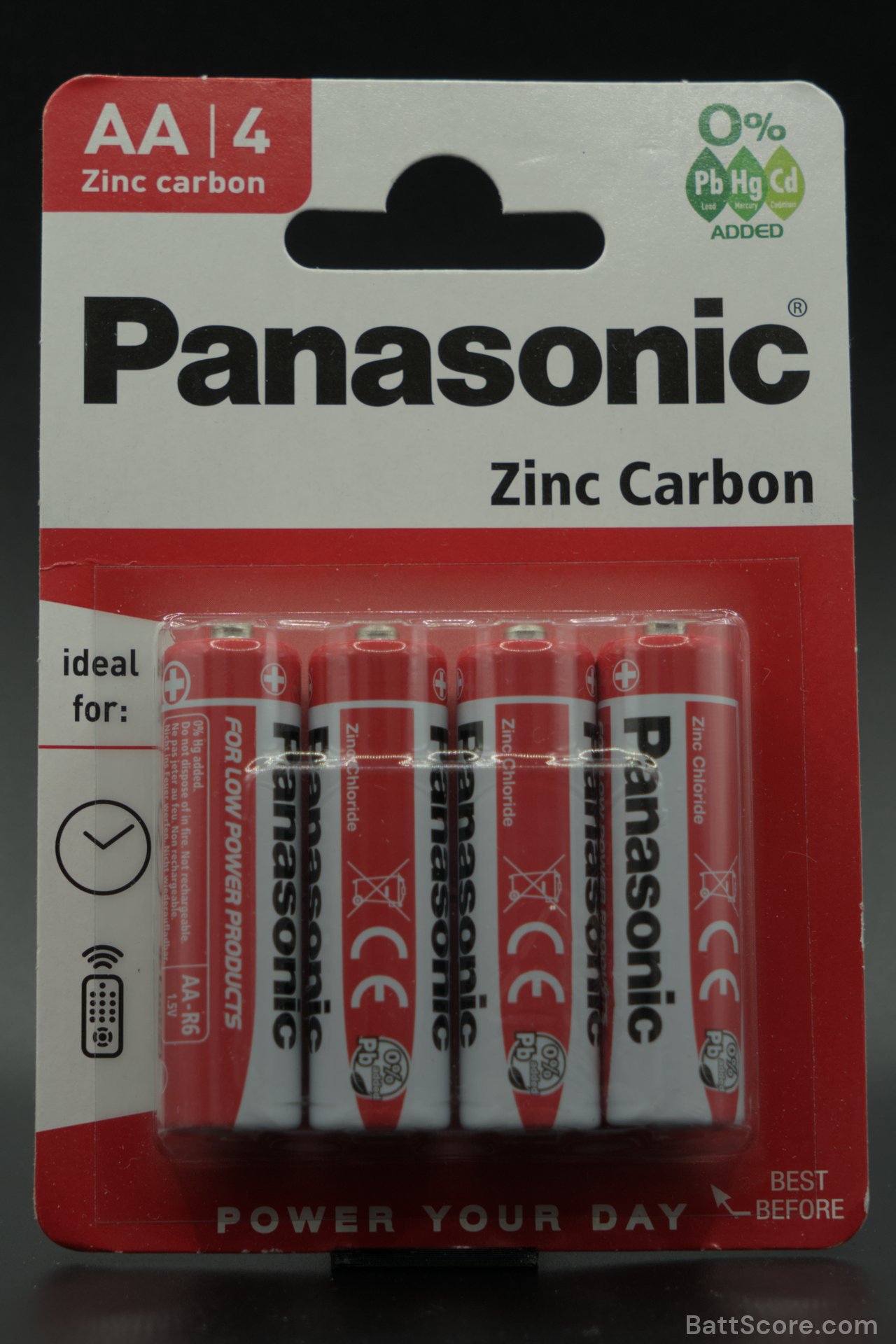 Zinc Carbon (Panasonic) AA Zinc-carbon