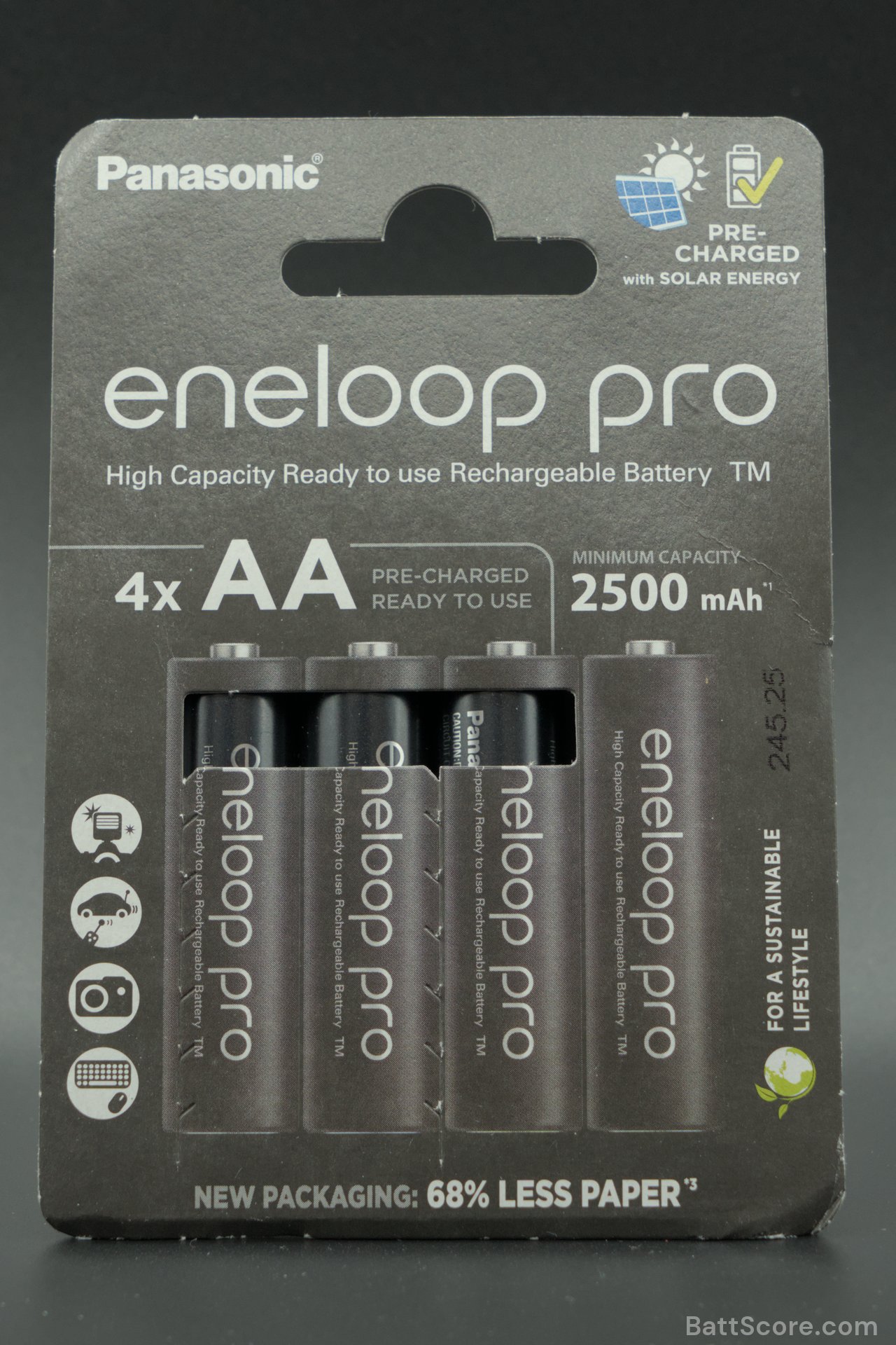 Eneloop Pro (Panasonic) AA NiMH 2500mAh