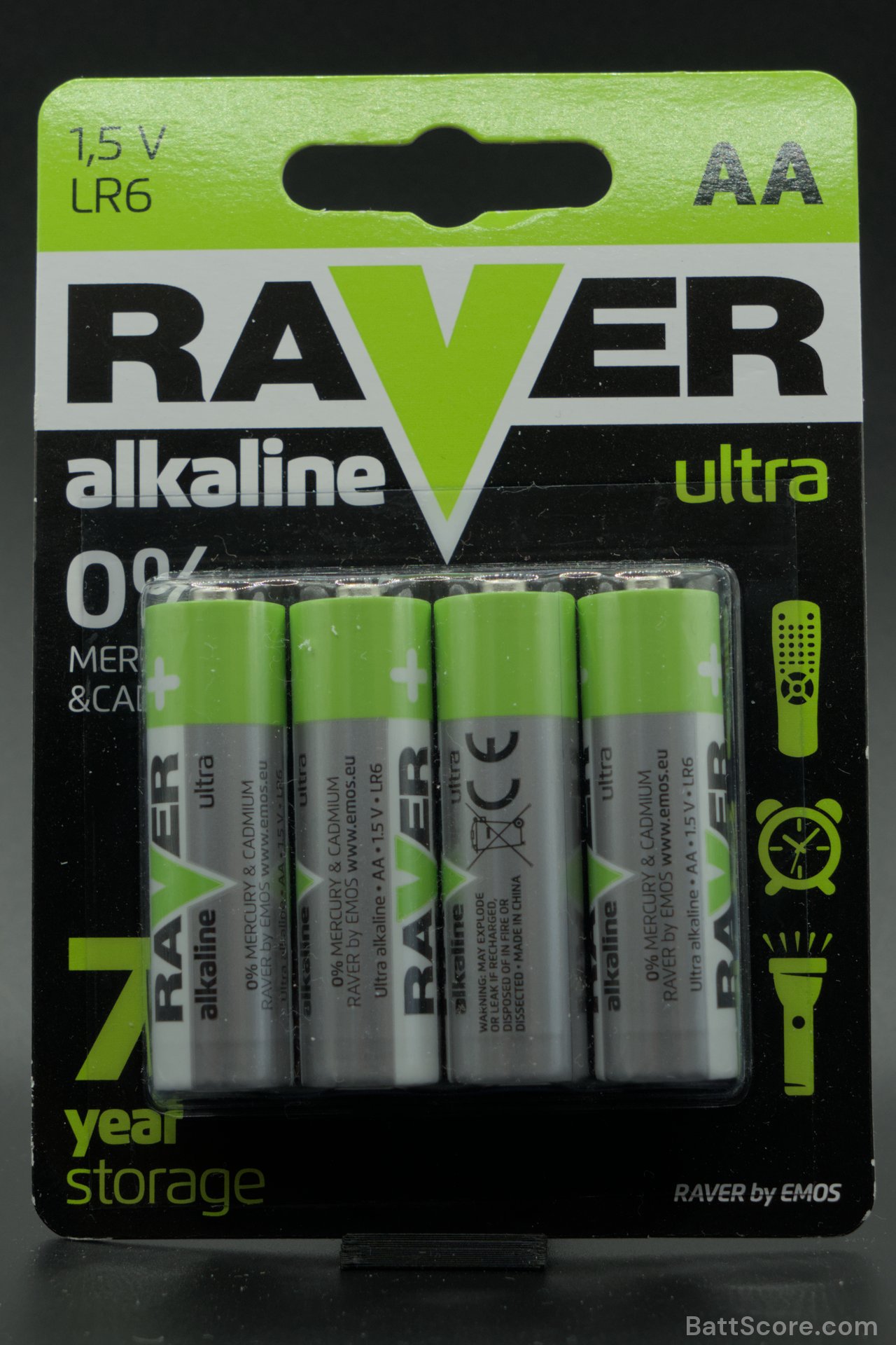 Alkaline Ultra (Raver) AA Alkaline