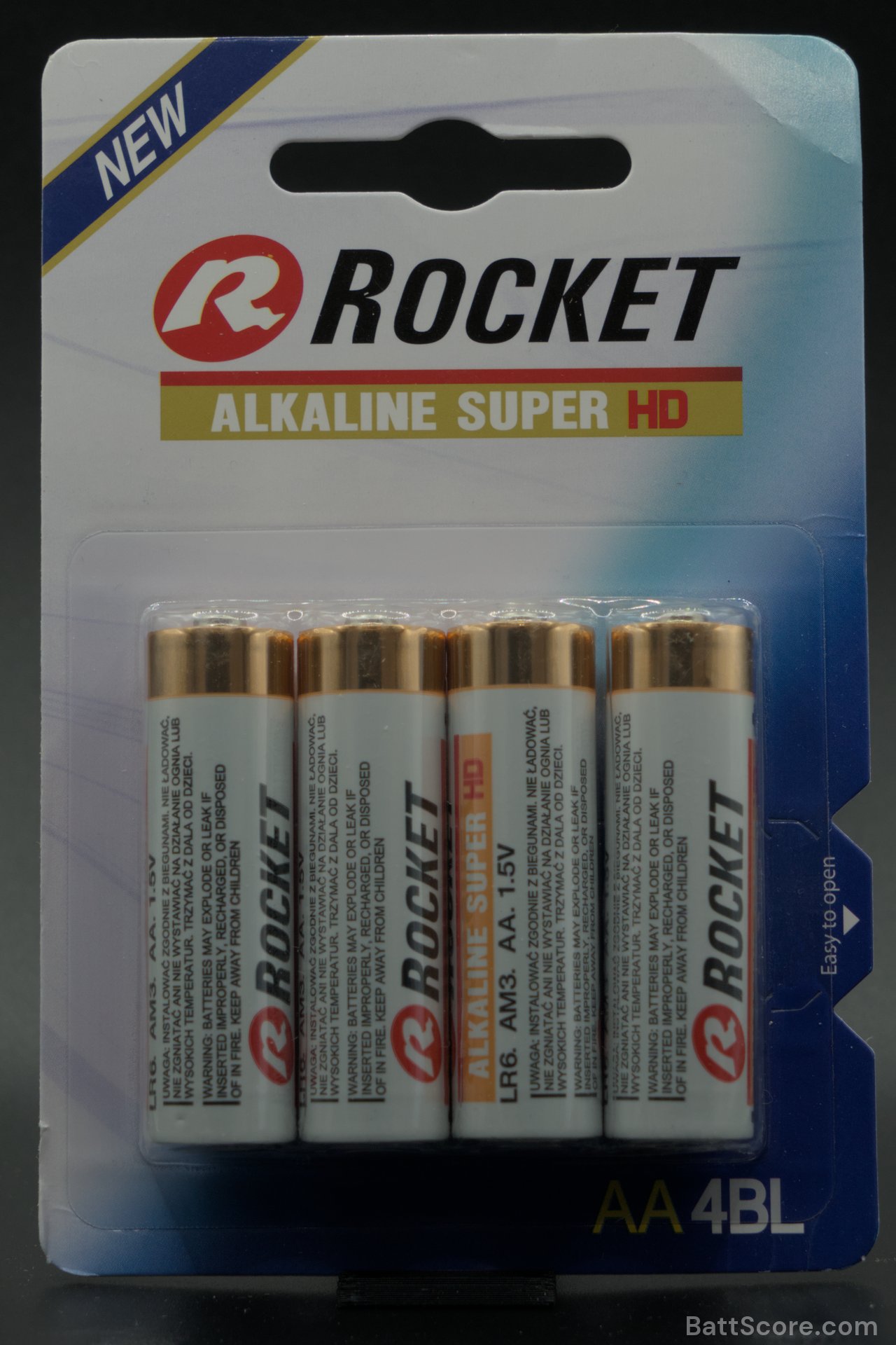 Alkaline Super HD (Rocket) AA Alkaline